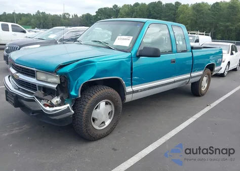 1996 Chevrolet Gmt-400 K1500 из США, поврежденный, VIN 2GCEK19R5T1152890